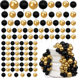 113 PCS 5 Size Ball Cake Picks Colorful Ball Shaped Cake Topper Pearl