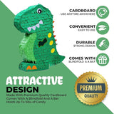 Dinosaur Pinata Bundle with a Blindfold and Bat 17x13x4 Inches