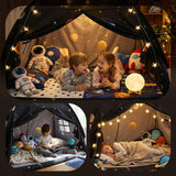 Sherilyn Full Bed Toddler Canopy Tent, Kids Indoor Canopy Privacy