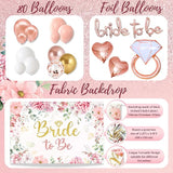 189 pc Premium Bridal Shower Party Decorations Balloons Bride to Be