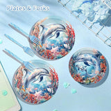 96 Pcs Dolphin Birthday Party Decorations Under the Sea Dolphin