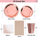 Bachelorette Party Decorations Kit Rose Gold Bridal Shower Bride
