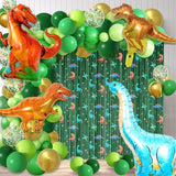 95pcs Dinosaur Birthday Party Decorations for Boys Jungle Safari