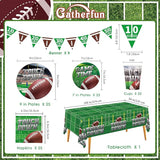 Football Party Supplies Kit Serve 25 Includes Disposable Dinner