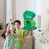 Dinosaur Pinata Bundle with a Blindfold and Bat 17x13x4 Inches