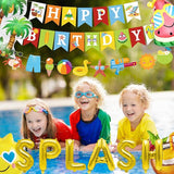 Summer Pool Beach Party Decorations, Splash Birthday Bash Party