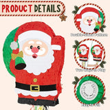 Christmas Santa Piñata Christmas Decorations Red Santa Claus Party