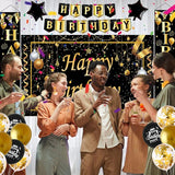 Black and Gold Birthday Decorations Birthday Party DecoratIons for