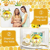 63 Pcs Bee Baby Shower Guest Book Alternatives Set Baby Shower