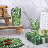 100 Pcs Tropical Palm Leaf Napkins Disposable Hawaiian Luau Aloha