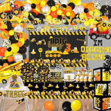 348 Pcs Construction 3rd Birthday Decorations Dump Truck Three Years