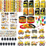 Construction Party Favors Supplies Including Paper Glasses Gift Bag