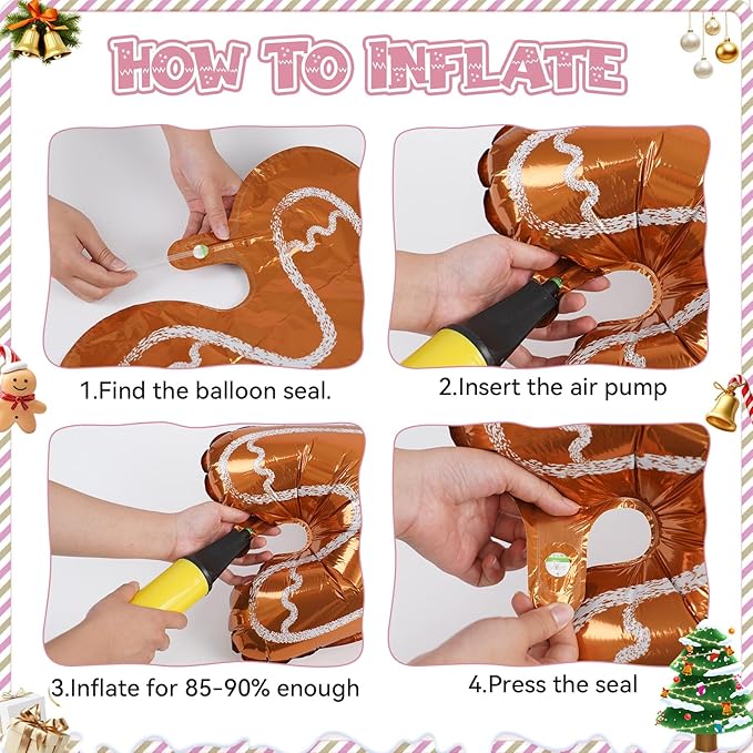 Christmas Balloon Arch Kit 120 PC Pink and Gold Balloon Arch