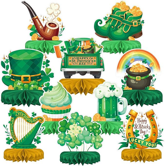 St Patrick's Day Decorations Set St Patricks Day Honeycomb