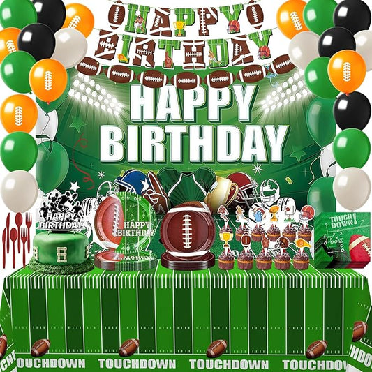 Football Party Decorations & Supplies Kit All in One Football