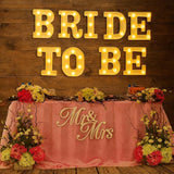 9 Pcs Bachelorette Party Decorations Bride to Be Lights up Sign