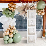 Premium Baby Shower Decorations For Boy or Girl Kit Jumbo 4 pcs