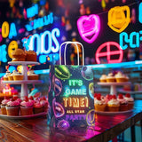 24 Pack Neon Sports Party Favor Bags for Kids Glow in the Dark