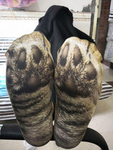 FreeNFond Funny Animal Paw Socks Gag Gifts for White Elephant Gift #5