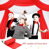 Moukeren 40'' x 100'' Circus Tablecloth Roll Carnival Tent Party Table