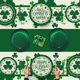 122 Pcs St Patricks Day Decorations Serves 30 Disposable St Patricks