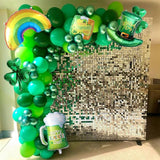 St Patricks Day Balloon Arch Kit 157Pcs Green Gold Lucky One Balloon