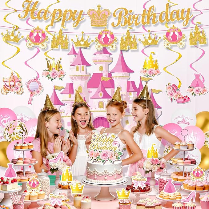 Princess Birthday Party Decorations Princess Castle Party