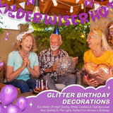 Fulmoon Set of 3 Pre Strung Older Wiser Hotter Glitter Banner Funny #1