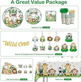 Xynic 211 Pcs Wild One Birthday Decorations Wild One 1st Birthday