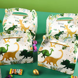 DjinnGlory 36 Pack Dinosaur ROAR Treat Boxes Gable Boxes Party Favor