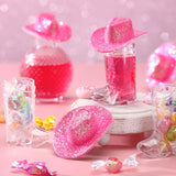 Vesici 20 Pcs Mini Cowgirl Hats Western Tiny Glitter Cowboy Shot