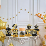 55th Birthday Decorations for Men - 9PCS Vintage 55th Birthday Table