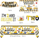 Construction Birthday Party Supplies for 2 Year Old Boy 2nd
