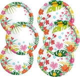 Tropical Luau Party Supplies Kit for 76 Count Aloha Hawaiian Party