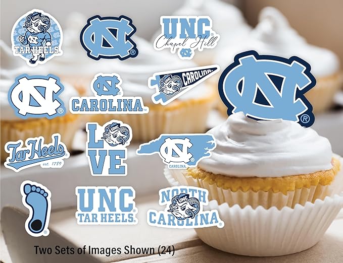UNC Party Supplies for Football, Birthday Gift, Graduation Party