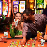 50 Pcs Casino Party Cups 12oz Poker Theme Cups for Poker Game Party