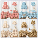 Amandir 153pcs Pink Blue Balloon Garland Arch Kit, Different Sizes 18