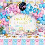 Twinkle Twinkle Little Star Gender Reveal Decorations Star Boy or