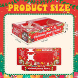 48 Pcs Christmas Party Supplies Movie Night Paper Snack Trays Xmas