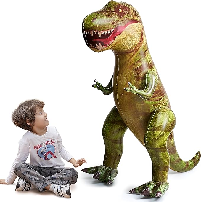 62” Giant T.rex Dinosaur Inflatable for Party Decorations Birthday