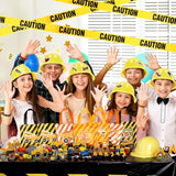 148 Pcs Construction Birthday Party Supplies Include 12 Construction
