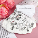 Solsew 20 Pcs Coquette Cake Pulls on Ribbon Decorations Tradition Whit