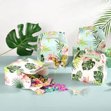 DjinnGlory 36 Pack Hawaiian Luau Party Favor Treat Boxes Gable Boxes
