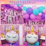 Unicorn Theme Birthday Party Decorations Supplies Rainbow Unicorn
