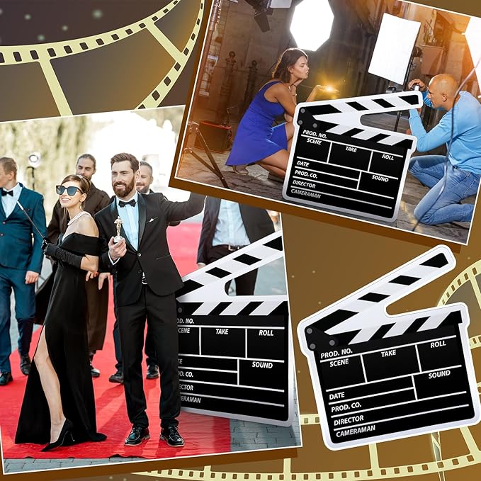 42 Movie Night Clapboard Cardboard Cutout Stand up Life Size Movie