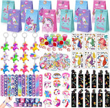 184Pcs Unicorn Party Favors Unicorn Birthday Party Supplies for