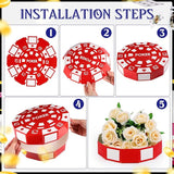 Giant Casino Decorations 15.7 Inch Large Paper Poker Chips Favor
