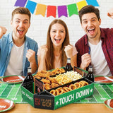 Football Party Supplies Kit Snack Trays Large Snack Stadium Football