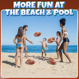 12 Pack 16 Inflatable Footballs for Football Party Decorations &
