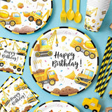 Construction Birthday Party Supplies Plates Napkins Cups